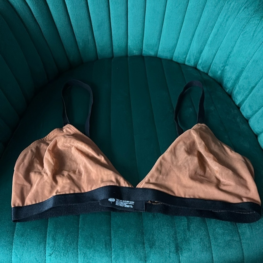 Mesh Triangle bralette